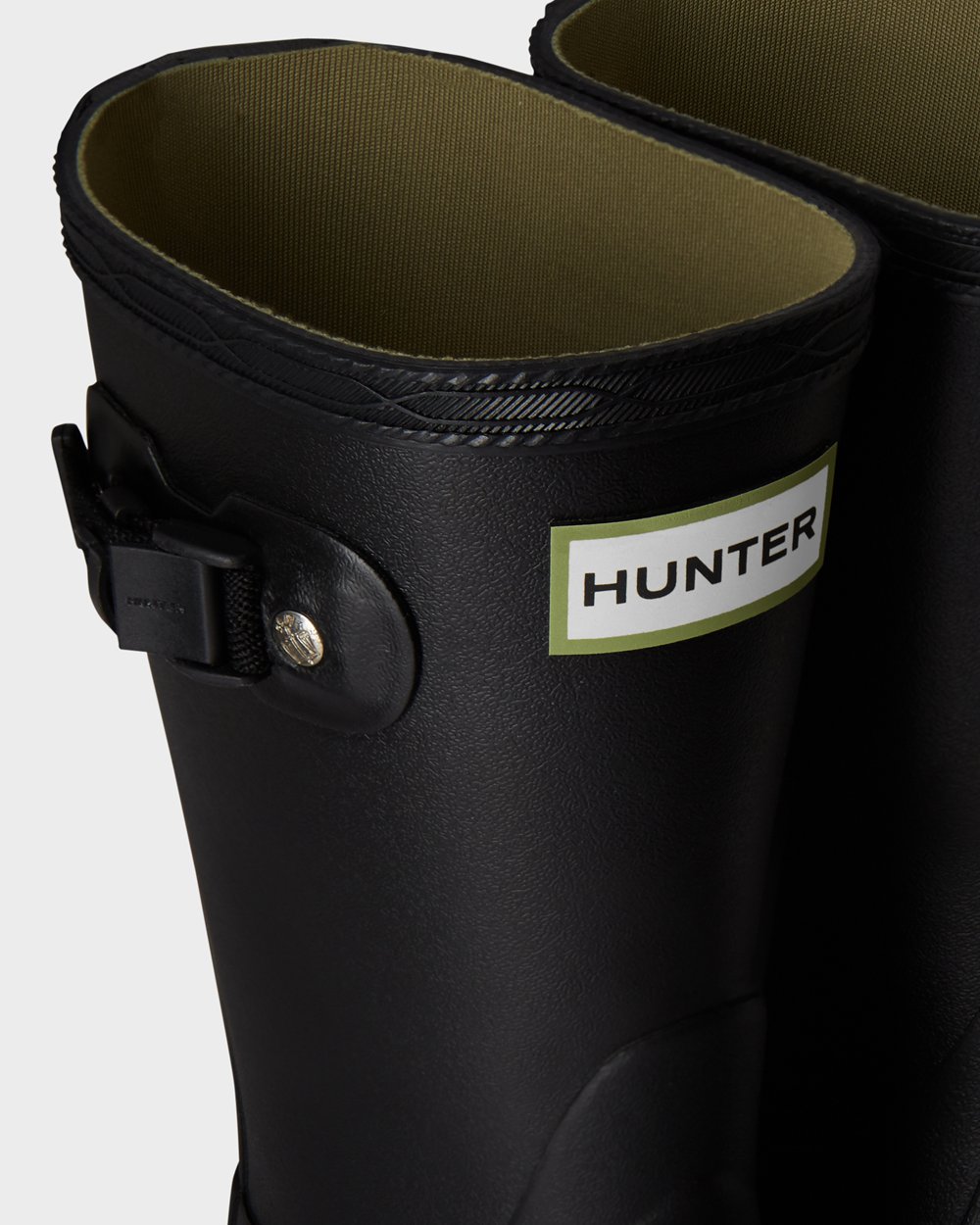 Hunter Norris Rain Boots - Clearance Sale Kids Black - SOHZLW124